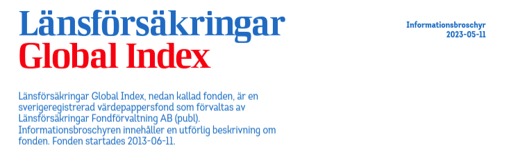Länsförsäkringar Global Indexnära